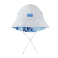 reversed view of the baby boy's sun hat in sea friends|sea-friends