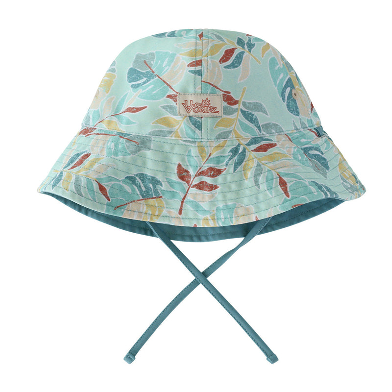 baby boy's sun hat in tropical cascade|tropical-cascade