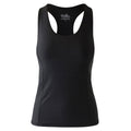 women's swim tank in black|black